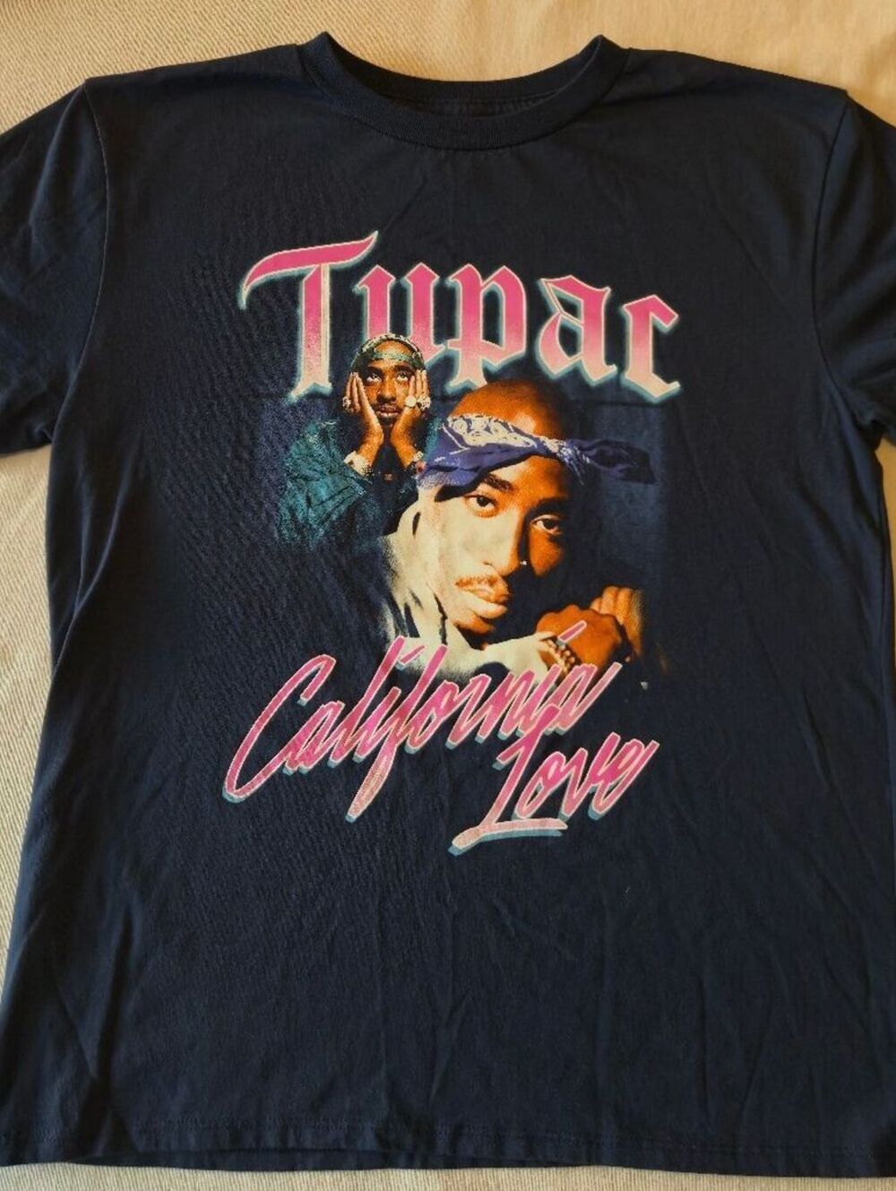 2PAC California Love Graphic T-Shirt Size Large
